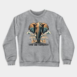 Save the Elephant Day – April Crewneck Sweatshirt